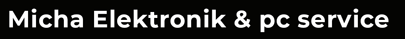 Micha Elektronik og service